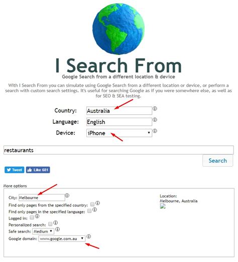 simulate google search